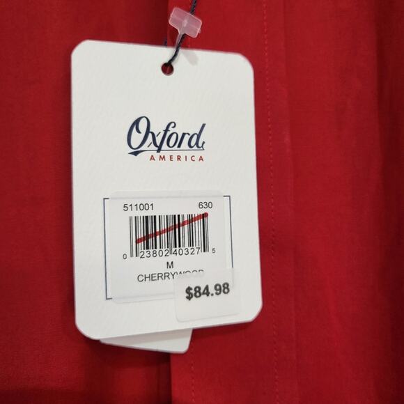 NEW SCU SANTA CLARA UNIVERSITY LONG SLEEVE DRESS SHIRT - M - Picture 3 of 7